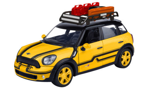 Mini Cooper S Countryman, žltá/čierna